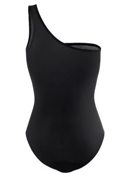 Tribal Print Black Wide Strap One Piece Swimwear 7 Tribal Print Black Wide Strap One Piece Swimwear -Modlily 1698045557590687348