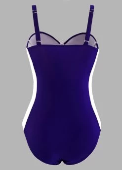 Spaghetti Strap Color Block One Piece Swimwear -Modlily 1698139306426167903