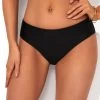 Low Waist Black Bikini Bottom For Women