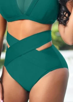 Patchwork Turquoise Sheer Mesh Bikini Set 11 Patchwork Turquoise Sheer Mesh Bikini Set -Modlily 319071 P 16697767823152